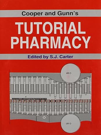Cooper And Gunns Tutorial Pharmacy (Pb 2005) 